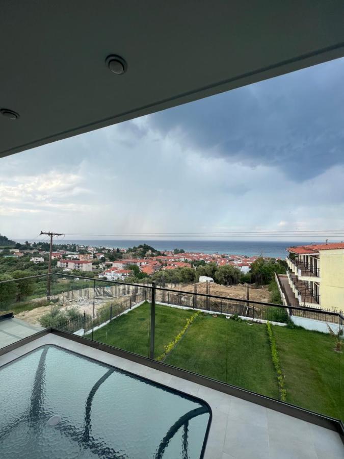 Apartmán The Sea View Polychrono Exteriér fotografie