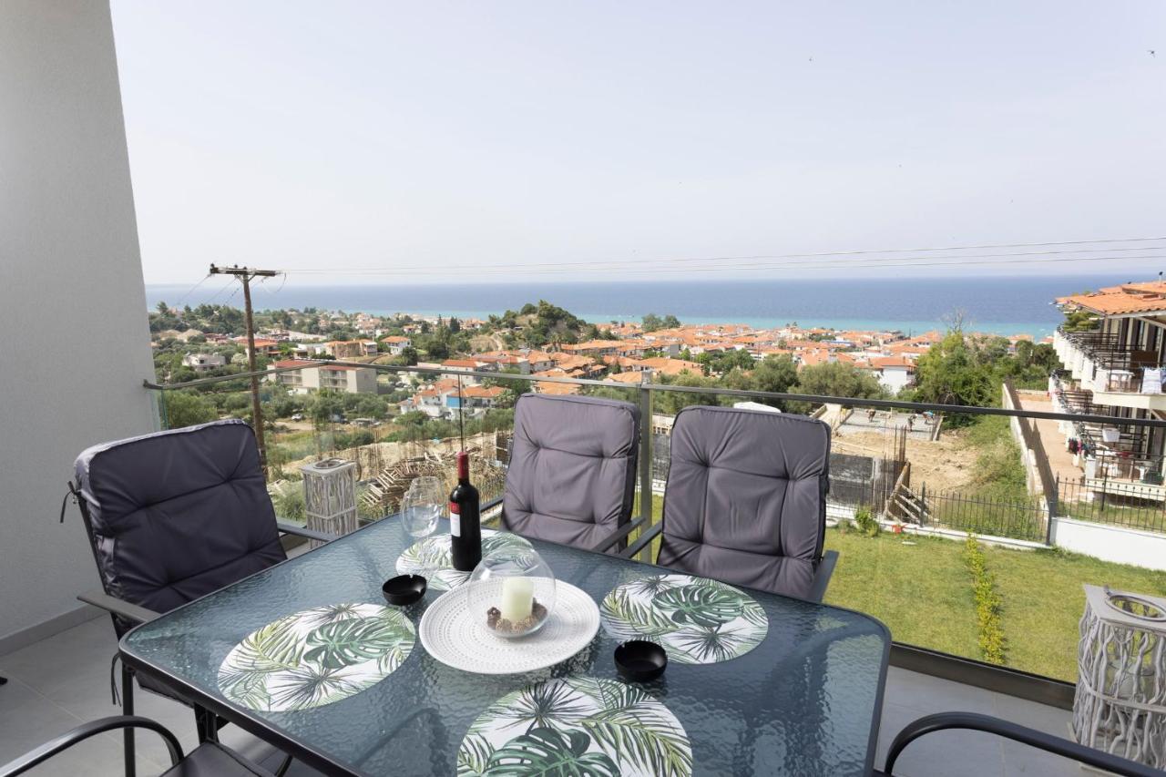 Apartmán The Sea View Polychrono Exteriér fotografie
