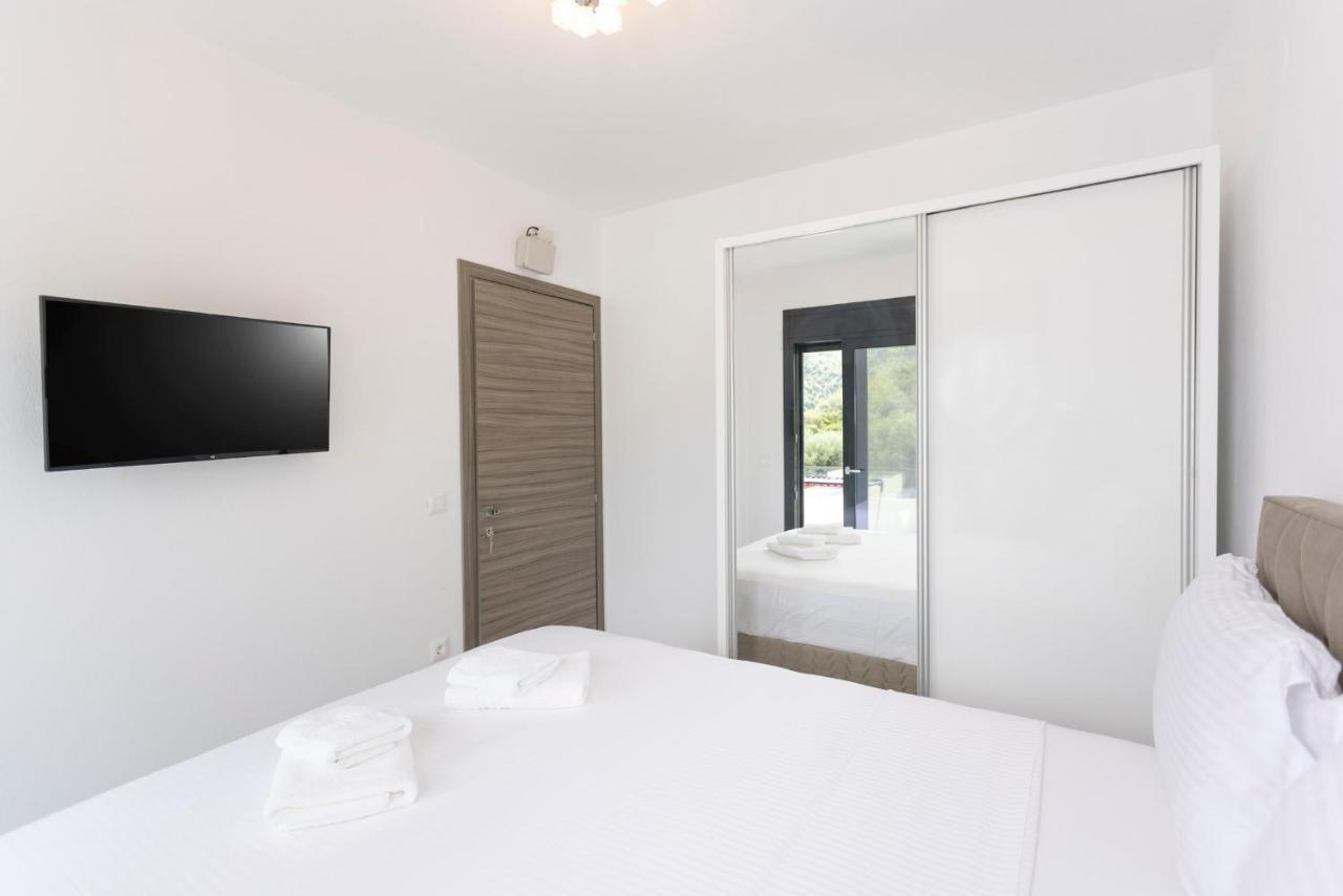 Apartmán The Sea View Polychrono Exteriér fotografie